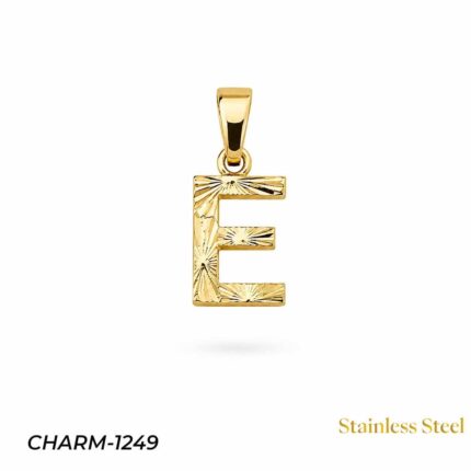 14K Jeweler Model Letter Necklace (E) // CHARM-1249