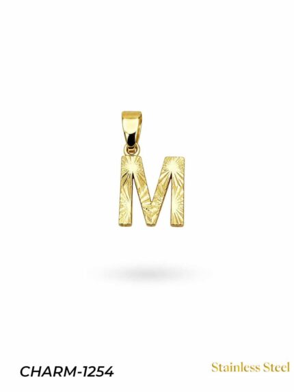14K Jeweler Model Letter Necklace (M) // CHARM-1254