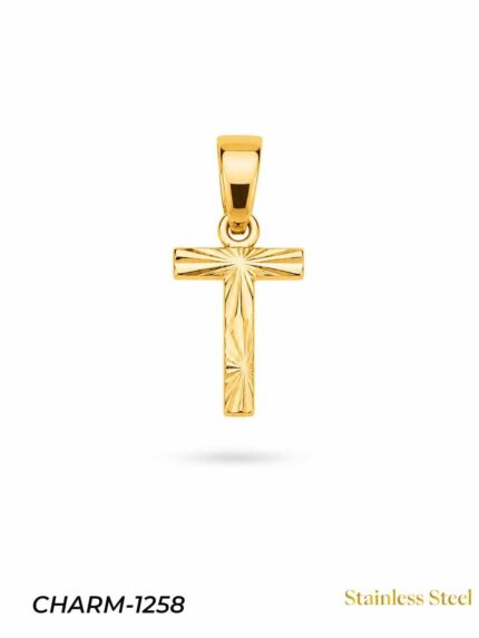 14K Jeweler Model Letter Necklace (T) // CHARM-1258