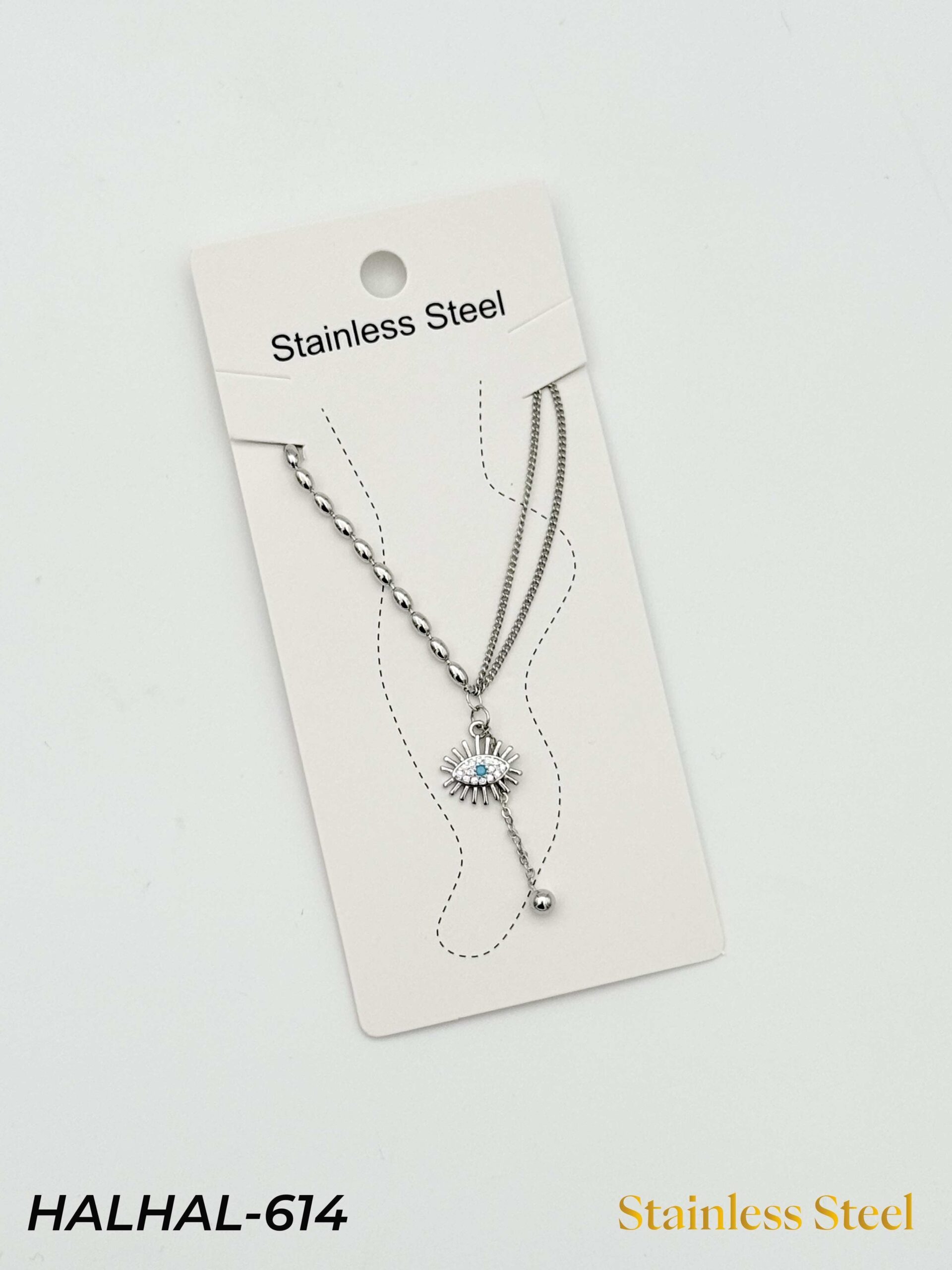 HALHAL-614_1785589454.jpg Steel Anklet // HALHAL-614