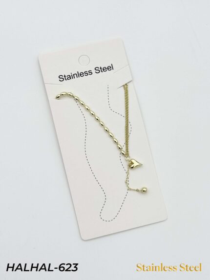 Steel Anklet // HALHAL-623