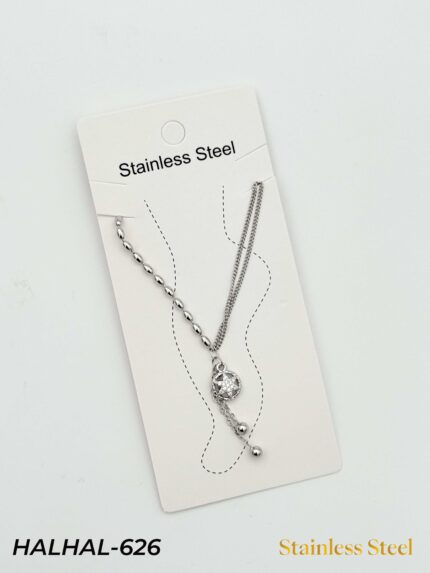 Steel Anklet // HALHAL-626