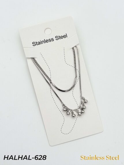 Steel Anklet // HALHAL-628