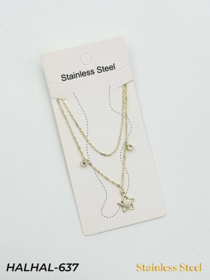 Steel Anklet // HALHAL-637