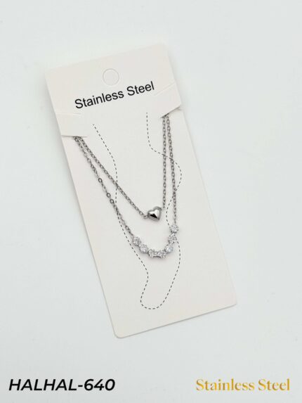 Steel Anklet // HALHAL-640