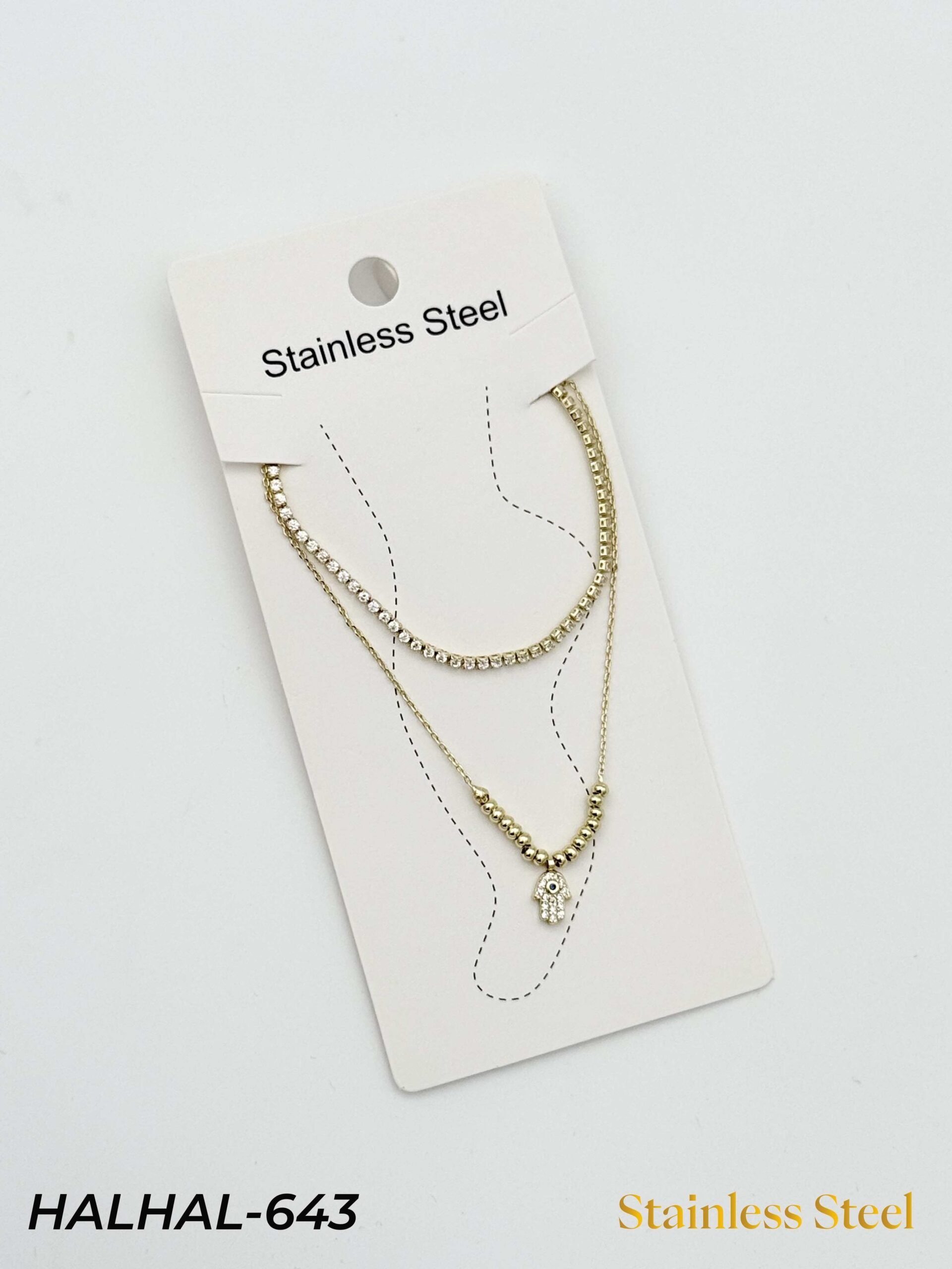 HALHAL-643_1785589999.jpg Steel Anklet // HALHAL-643