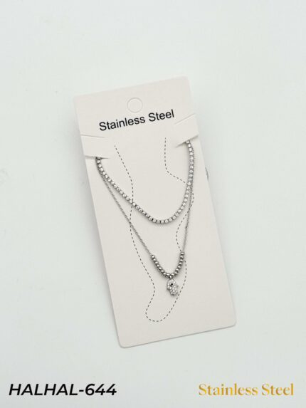 Steel Anklet // HALHAL-644