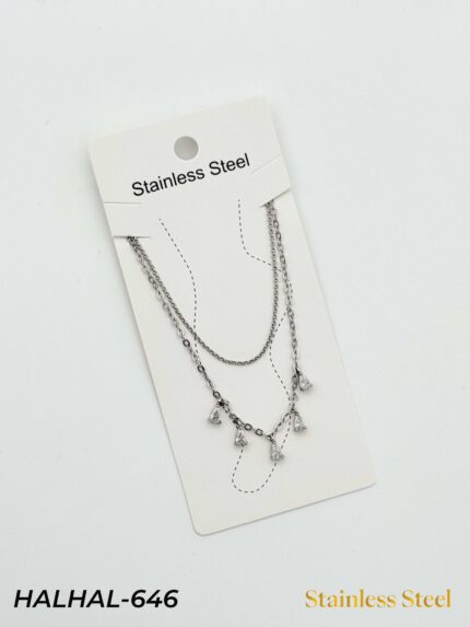 Steel Anklet // HALHAL-646