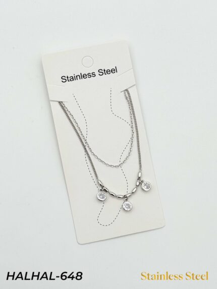 Steel Anklet // HALHAL-648