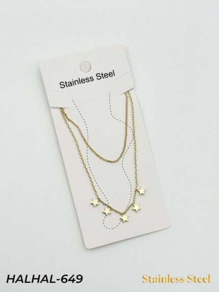 Steel Anklet // HALHAL-649