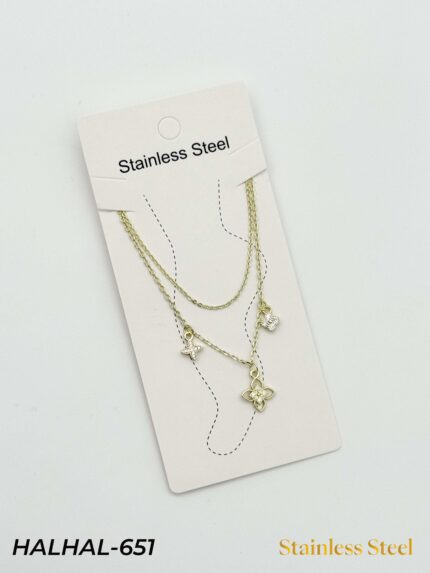 Steel Anklet // HALHAL-651