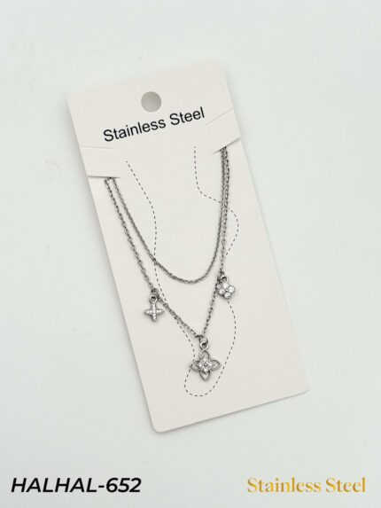 Steel Anklet // HALHAL-652