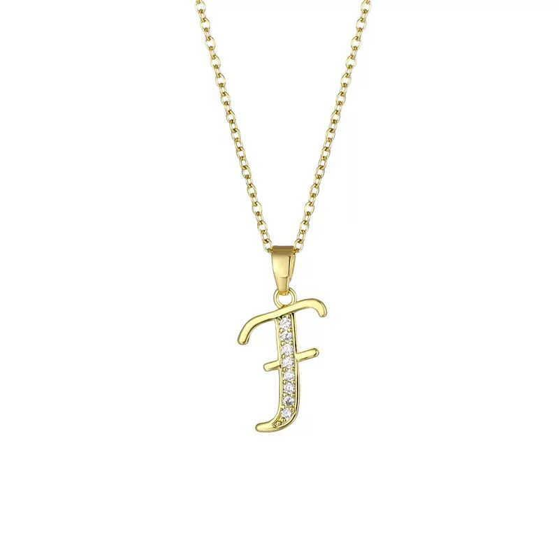 KOLYE-6627_1785583133.jpg Steel Letter Necklace 45cm // KOLYE-6627
