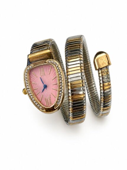 Steel Snake Clock // SAAT-1162