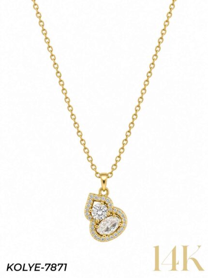 14K Necklace, 45 cm // Necklace-7871