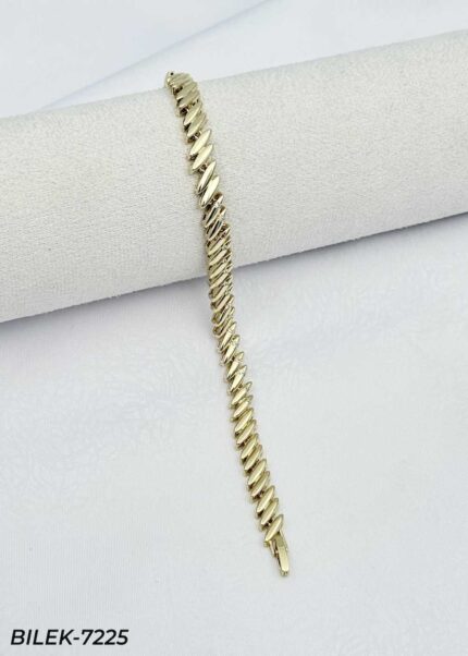 14K ID Tag Bracelet // WRIST-7225