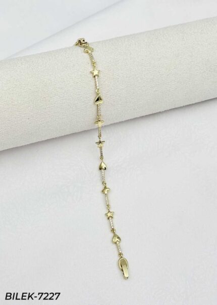 14K ID Tag Bracelet // WRIST-7227