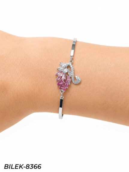 14K Swar Swan Bracelet // WRIST-8366