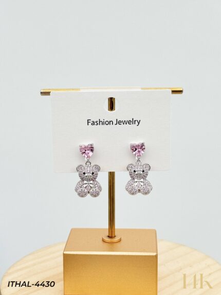 14K Zircon Earrings // ITHAL-4430