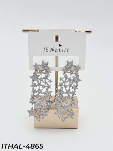 14K Zircon Earrings // ITHAL-4865