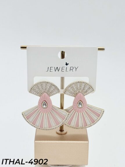 14K Zircon Earrings // ITHAL-4902