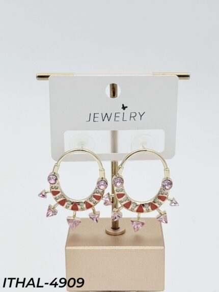 14K Zircon Earrings // ITHAL-4909