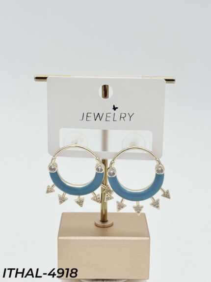 14K Zircon Earrings // ITHAL-4918
