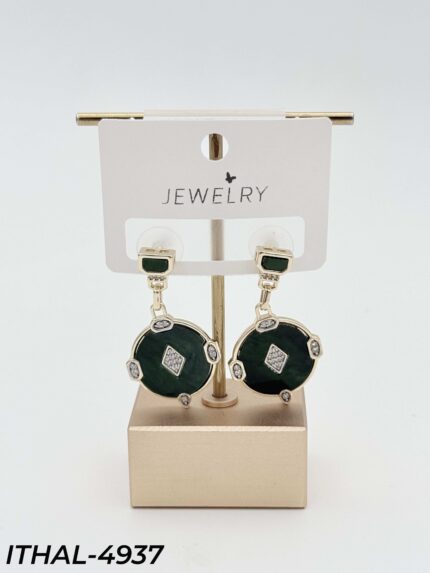 14K Zircon Earrings // ITHAL-4937