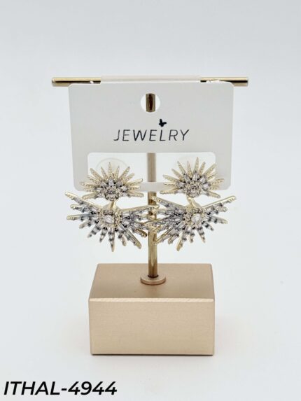 14K Zircon Earrings // ITHAL-4944