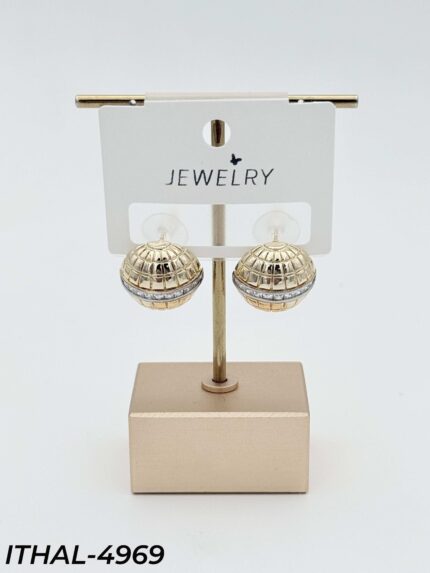 14K Zircon Earrings // ITHAL-4969