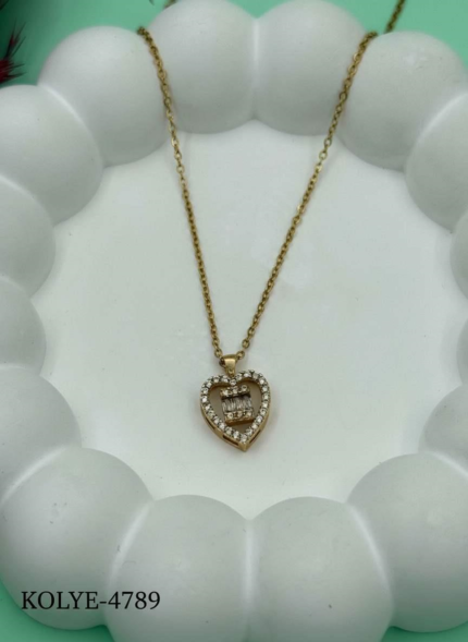 Steel Necklace 45 cm // Necklace-4789