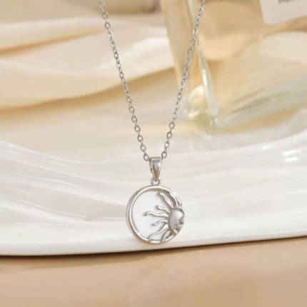 Steel Necklace 45 cm // Necklace-5304