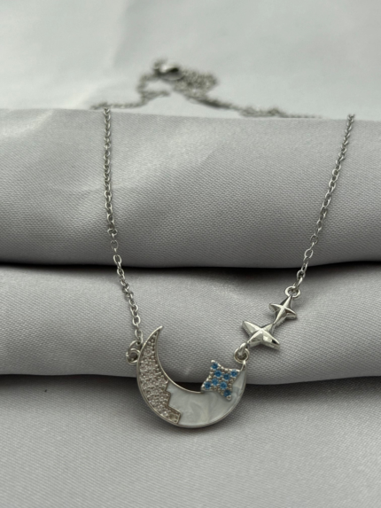 Steel Necklace 45 cm // Necklace-5372