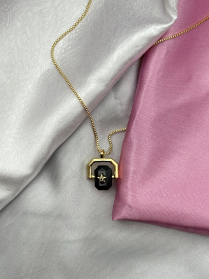 Steel Necklace 45 cm // Necklace-5593