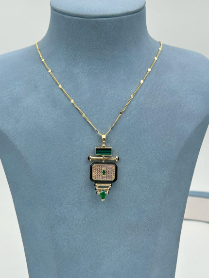 Steel Necklace 45 cm // Necklace-5879