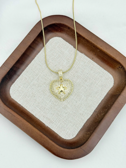 Steel Necklace 45 cm // Necklace-6674