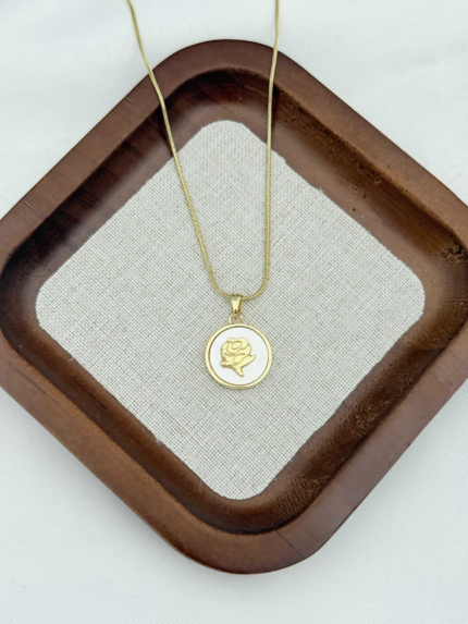 Steel Necklace 45 cm // Necklace-6677