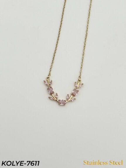 Steel Necklace 45 cm // Necklace-7611