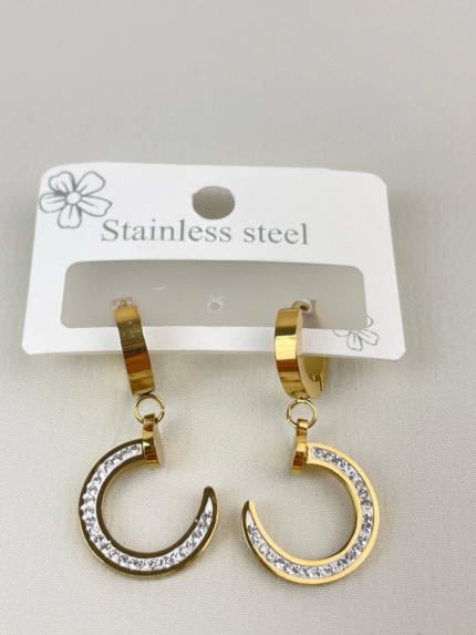 Steel Earrings // Earrings-1081