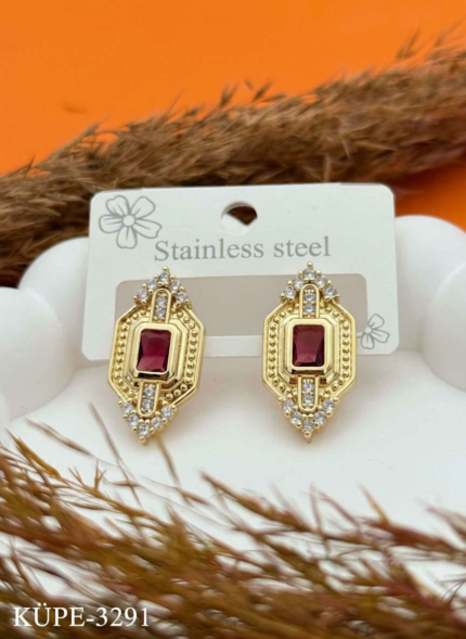 Steel Earrings // Earrings-3291