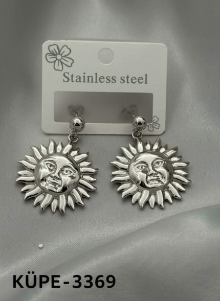 Steel Earrings // Earrings-3369