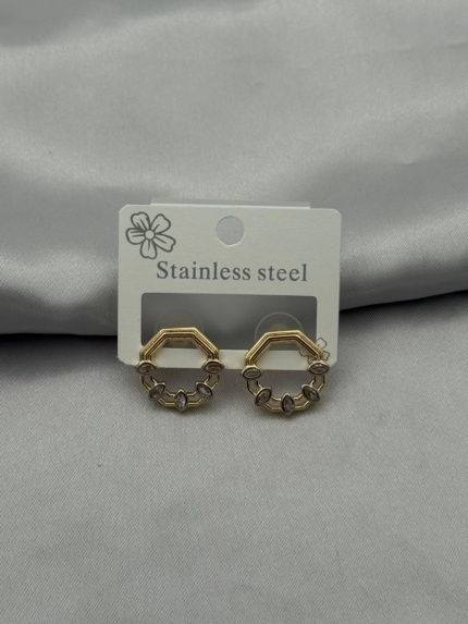 Steel Earrings // Earrings-3645