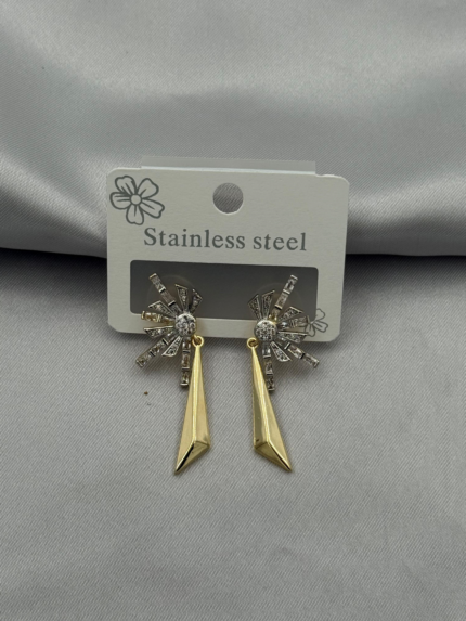 Steel Earrings // Earrings-3652