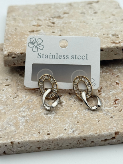 Steel Earrings // Earrings-3842