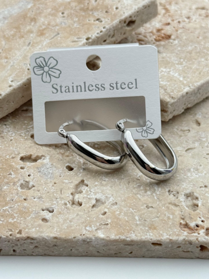 Steel Earrings // Earrings-3859