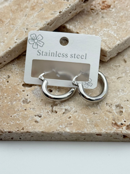 Steel Earrings // Earrings-3860