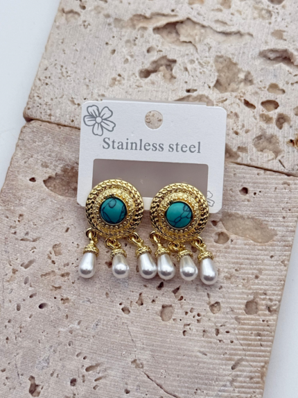 Steel Earrings // Earrings-4300