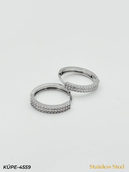 Steel Earrings // Earrings-4559