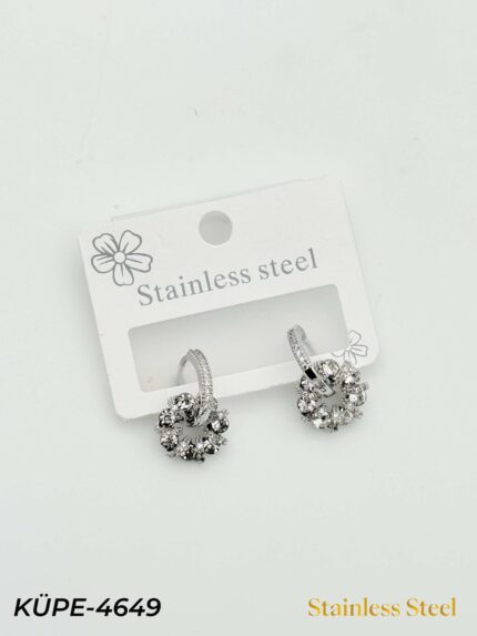 Steel Earrings // Earrings-4649