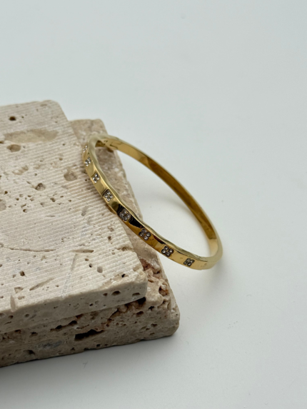 Steel Premium Bangle // KELEPCE-4206